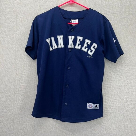 Genuine Merchandise Vintage New York Yankees 55 Matsui Baseball Jersey Kids Size - Picture 4 of 14